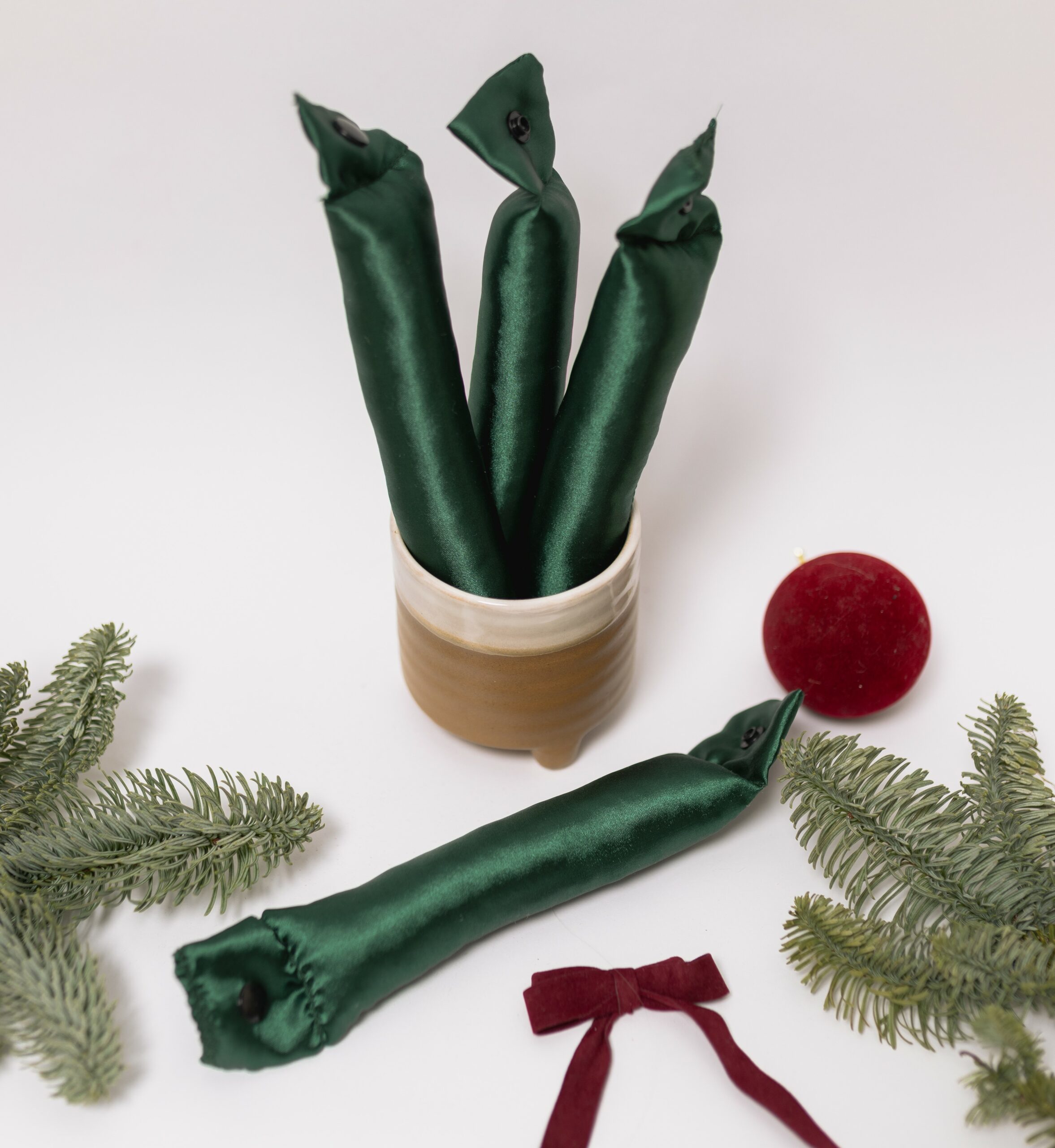 NOVO Petite Satin Rods handmade in Croatia - Think Green